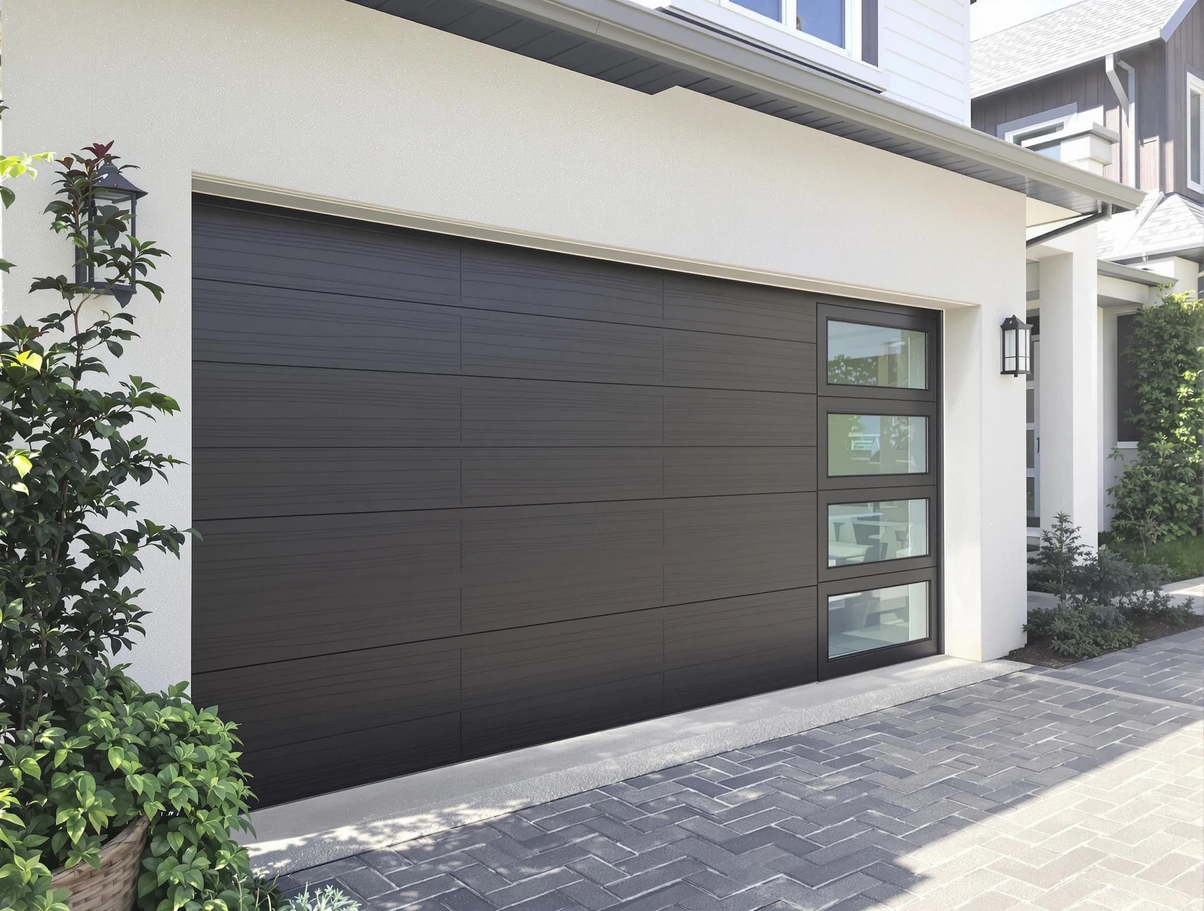 Custom garage door installation by South Fayette Garage Door Repair in South Fayette