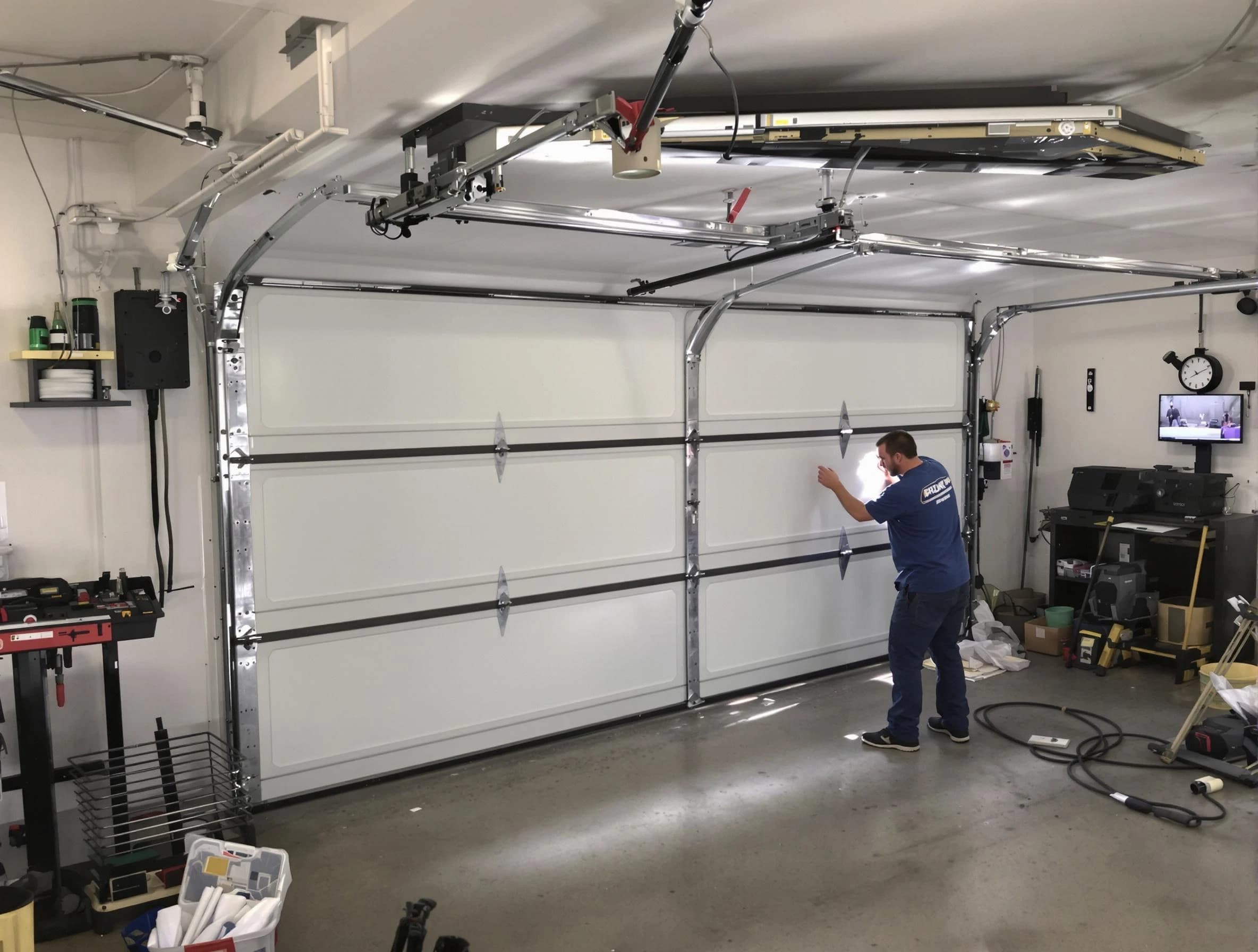 Professional garage door repair service by South Fayette Garage Door Repair in South Fayette