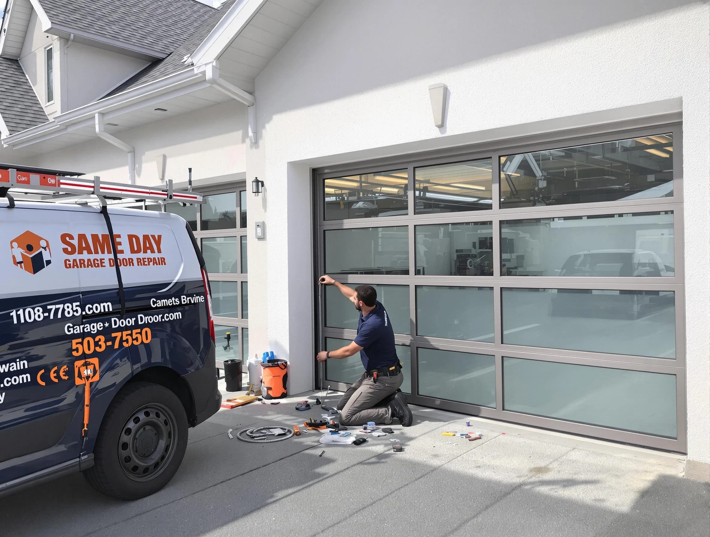 Same-day garage door repair service by South Fayette Garage Door Repair in South Fayette