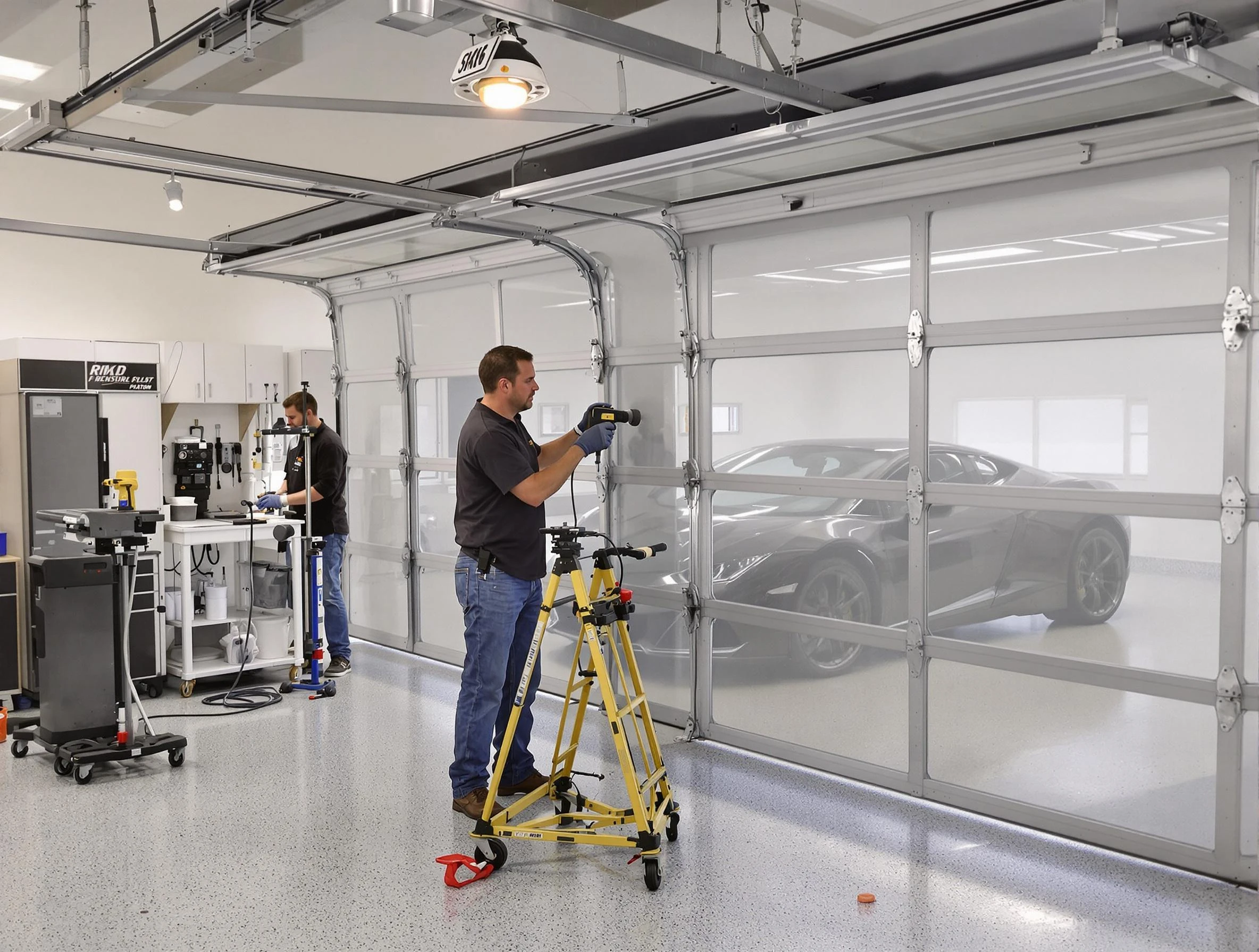 Garage Door Dents Repair in South Fayette