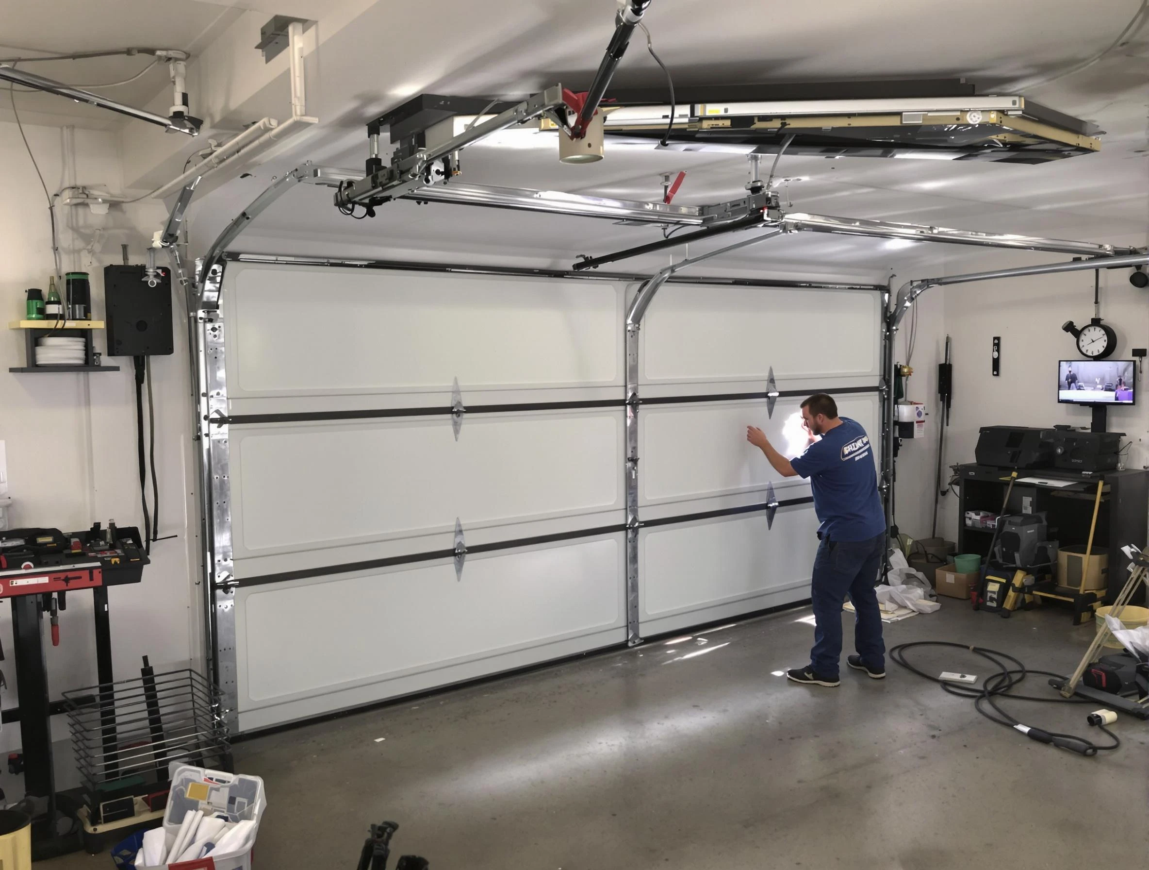 Professional garage door repair service by South Fayette Garage Door Repair in South Fayette