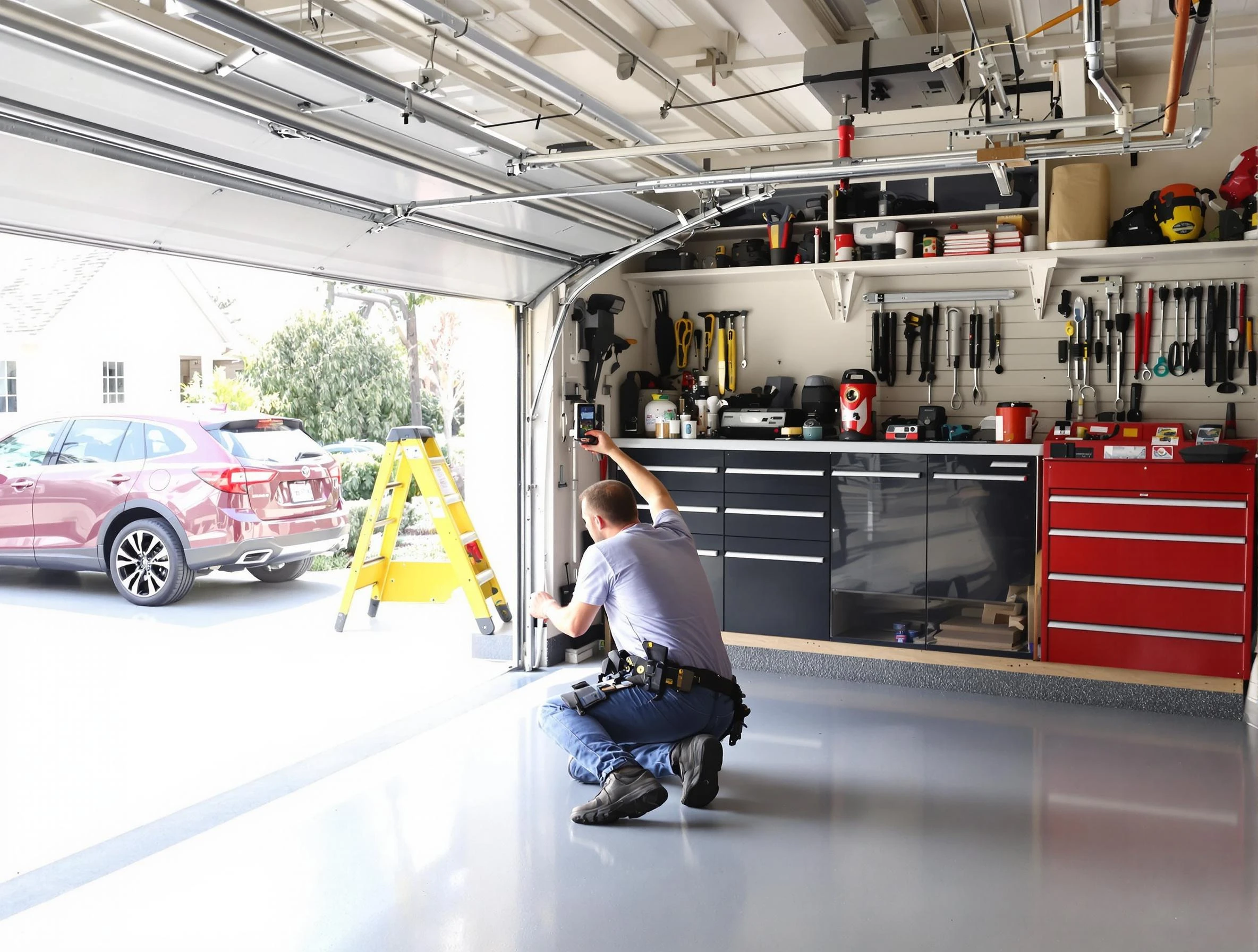 Local garage door repair service by South Fayette Garage Door Repair in South Fayette