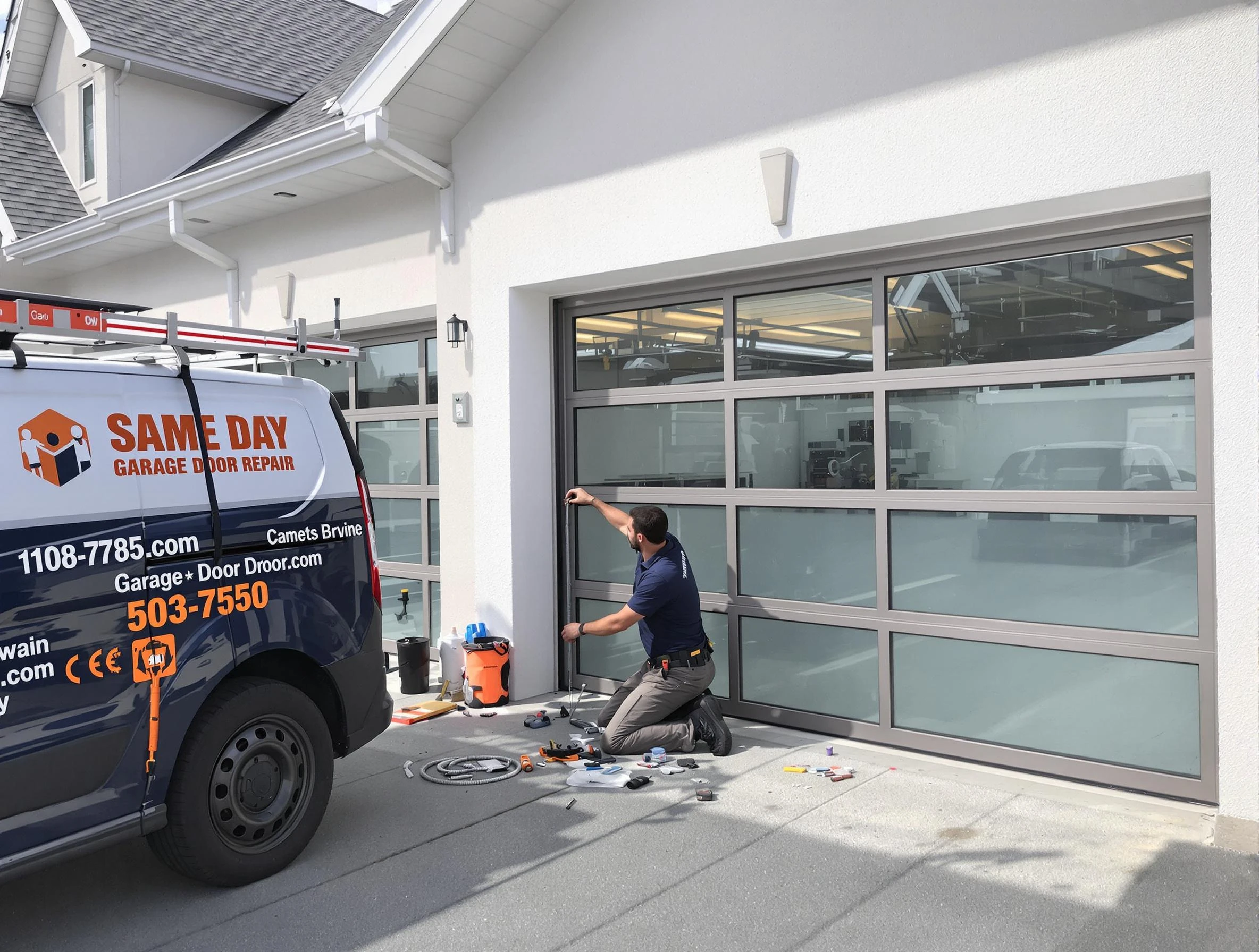 Same-day garage door repair service by South Fayette Garage Door Repair in South Fayette